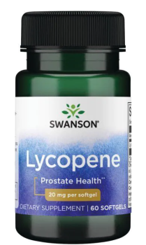 Swanson Lycopene (Ликопин) 20 мг 60 гелевых капсул