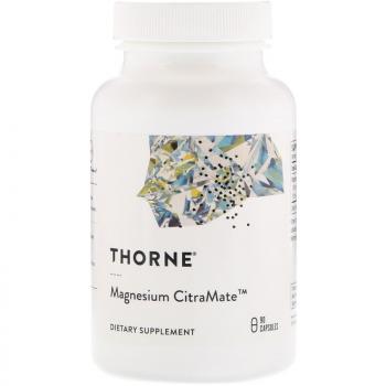 Thorne Research Magnesium Citramate (Цитрамат Магния) 90 капсул