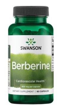 Swanson Berberine (Берберин) 400 мг 60 капсул