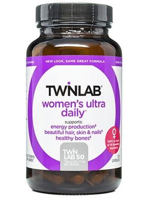 Twinlab Women's ultra multi daily 120 капсул