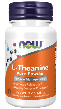 NOW L-Theanine Powder (L-теанин порошок) 28 г