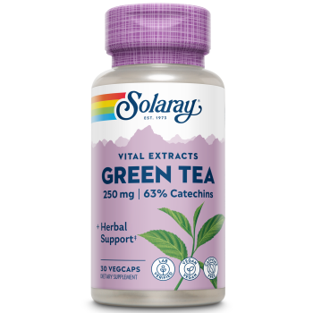 Solaray Guaranteed Potency Green Tea Leaf Extract (Экстракт листьев зеленого чая) 250 мг 30 капсул