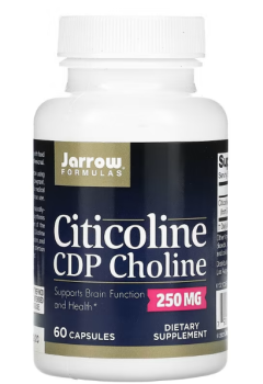 Jarrow Formulas Citicoline CDP Choline (Цитиколин ЦДФ-холин) 250 мг 60 капсул