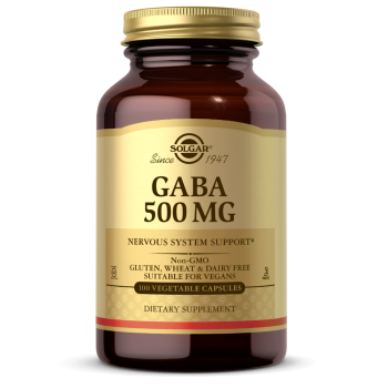 Solgar GABA (ГАМК) 500 мг 100 капсул