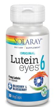 Solaray Lutein Eyes 6 Original (для поддержки здоровья глаз) 6 мг 30 капсул