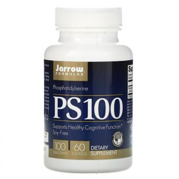 Jarrow Formulas PS 100 (фосфатидилсерин) 100 мг 60 гелевых капсул