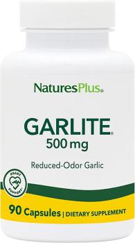 NaturesPlus Garlite 500 мг 90 капсул