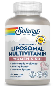 Solaray Liposomal Multi Women's 50+ (Липосомальные поливитамины для женщин старше 50 лет) 120 капсул
