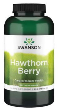 Swanson Hawthorn Berry (Ягоды боярышника) 565 мг 250 капсул