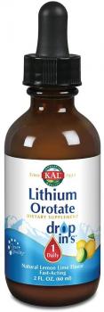 KAL Lithium Orotate Drops (Оротат лития в каплях) 4 мг 60 мл