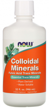 NOW Colloidal Minerals (Коллоидные минералы) 946 мл