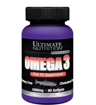 Ultimate Nutrition Omega 3 (Омега 3) 1000 мг 90 капсул