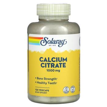 Solaray Calcium Citrate (Цитрат кальция) 1000 мг 120 капсул