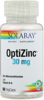 Solaray OptiZinc 30 мг 60 капсул