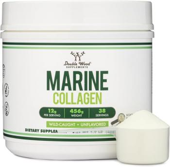 Double Wood Supplements Marine Collagen (Морской коллаген) 456 гр