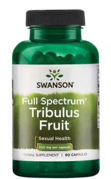 Swanson Full Spectrum Tribulus Fruit (Трибулус полный спектр фруктов) 500 мг 90 капсул