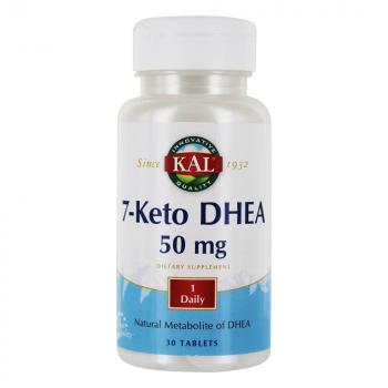 KAL 7-Keto DHEA 50 мг 30 таблеток