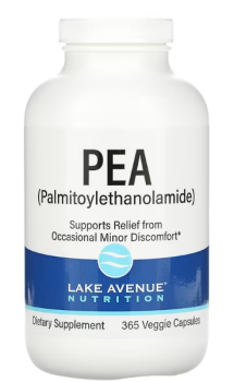 Lake Avenue Nutrition PEA (Palmitoylethanolamide) ПЭА (пальмитоилэтаноламид) 365 вег капсул