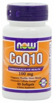 NOW CoQ10 100 мг 50 капсул