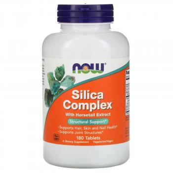 NOW Silica Complex (Кремниевый комплекс) 180 таблеток