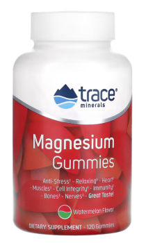 Trace Minerals Magnesium Gummies (Мармеладки с магнием) Арбуз 120 мармеладок