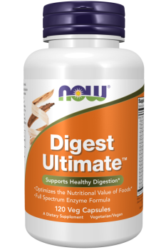 NOW Digest Ultimate (Поддерживает здоровое пищеварение) 120 вег капсул