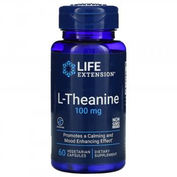 Life Extension L-Theanine (L-теанин) 100 мг 60 капсул