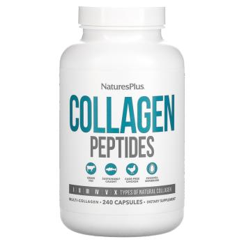 NaturesPlus Collagen Peptides (пептиды коллагена) 240 капсул