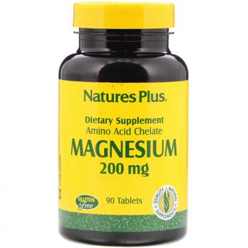NaturesPlus Magnesium Магний 200 мг 90 таблеток