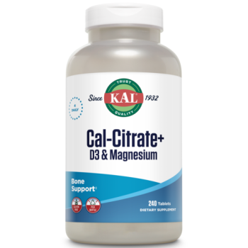 KAL Cal-Citrate + D3 & Magnesium (Цитрат Кальция + D3 и магний) 1000 мг 240 таблеток