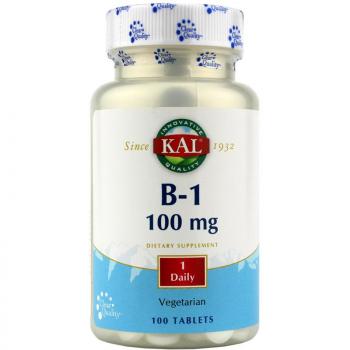 KAL B-1 100 мг (Тиамин) 100 таблекток
