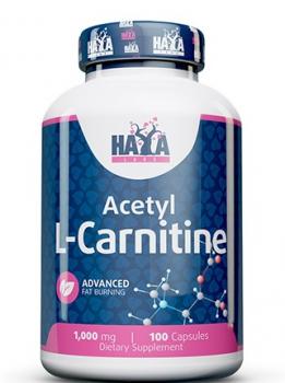 Haya Labs Acetyl L-Carnitine (Ацетил L-Карнитин) 1000 мг 100 капсул