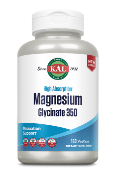 KAL Magnesium Glycinate (Глицинат Магния) 350 160 капсул