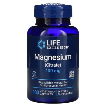 Life Extension Magnesium Citrate Магний 100 мг 100 капсул