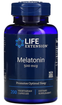 Life Extension Melatonin (Мелатонин) 500 мкг 200 капсул