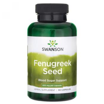 Swanson Fenugreek Seed (Семена Пажитника) 610 мг 90 капсул