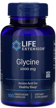 Life Extension Glycine (Глицин) 1000 мг 100 капсул
