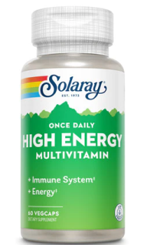Solaray Once Daily High Energy Multiple (Высокоэнергетические поливитамины для приема один раз в день) 60 капсул
