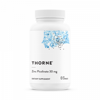 Thorne Research Zinc Picolinate (Пиколинат Цинка) 30 мг 60 капсул