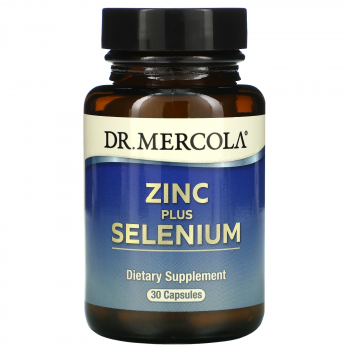 Dr. Mercola Zinc Plus Selenium (Цинк и селен) 30 капсул
