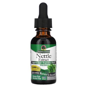Nature's Answer Nettle Extract (экстракт крапивы) не содержит спирта 2000 мг 30 мл (1 жидк. унция)