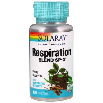 Solaray Respiration Blend SP-3 (Смесь для дыхания SP-3) 100 капсул