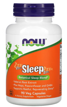 NOW Sleep Botanical Sleep Blend (растительная смесь для сна) 90 вег капсул