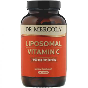 Dr. Mercola Liposomal Vitamin C (Липосомальный витамин С) 1000 мг 180 капсул