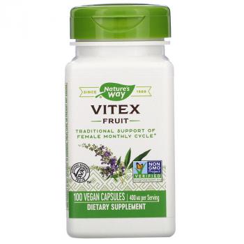 Nature's Way Vitex Fruit (Плоды витекса) 400 мг 100 капсул