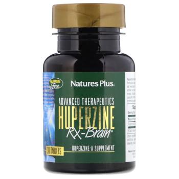 NaturesPlus HUPERZINE RX BRAIN 30 таблеток