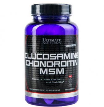 Ultimate Nutrition Glucosamine & Chondroitin & MSM 90 таблеток