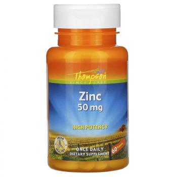 Thompson Zinc (Цинк) 50 мг 60 таблеток