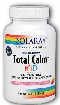 Solaray Total Calm for Kids (полное спокойствие для детей) клубничный лимонад 176 гр