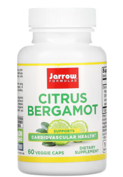 Jarrow Formulas Citrus Bergamot (Цитрусовый бергамот) 60 вег капсул